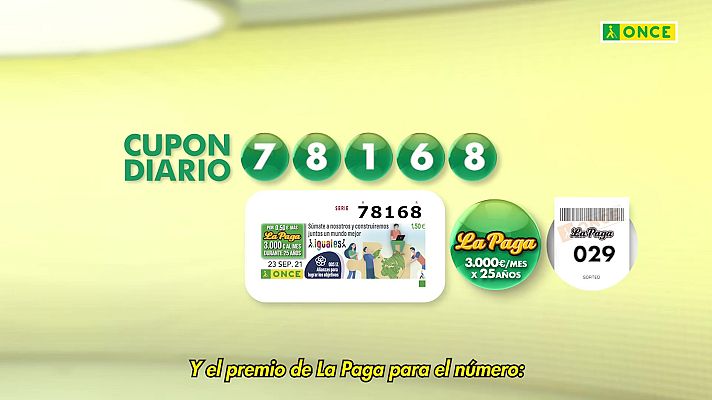 Sorteos ONCE - Sorteo ONCE - 23/09/21