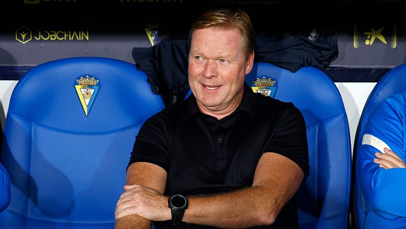 Koeman asegura estar "muy tranquilo" tras el empate ante el Cádiz