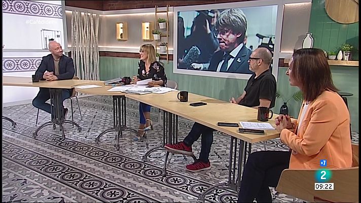 Cafè d'idees - Xavier Pellicer, Gonzalo Boye i detenció de Puigdemont