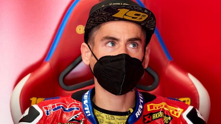  - Álvaro Bautista: "Estoy físicamente bien a pesar de la caída"