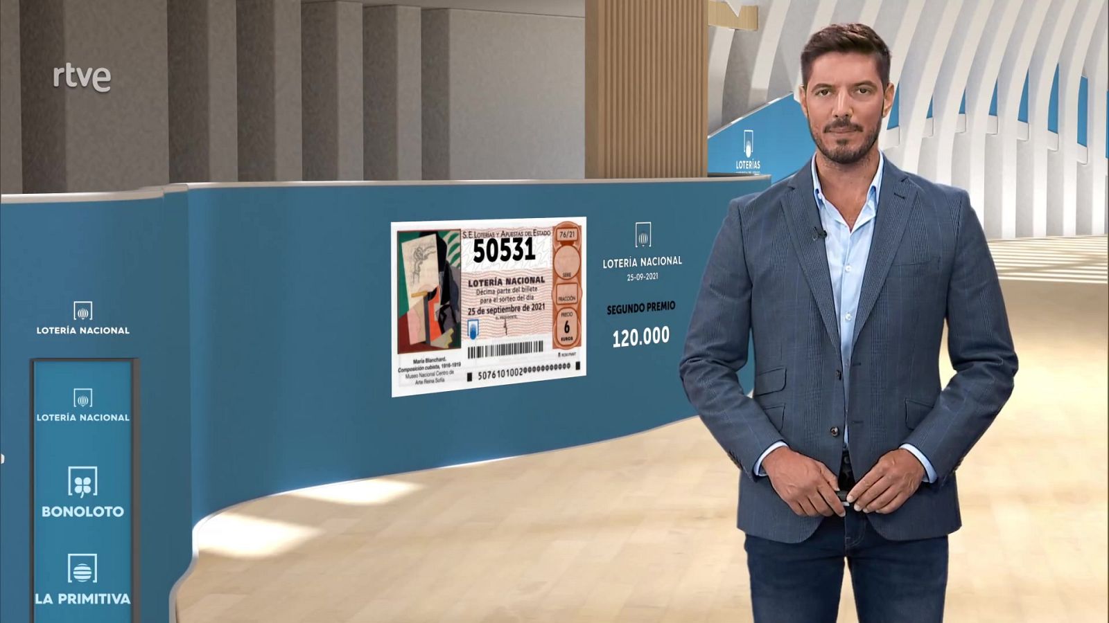 Sorteo de la Lotería Nacional del 25/09/2021 - ver ahora