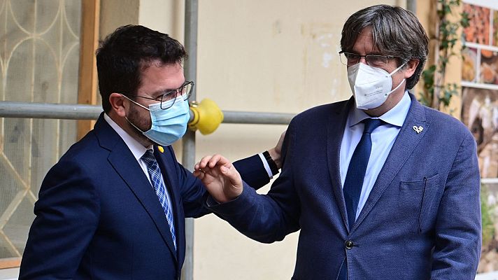 Informativo 24h - Aragonès respalda a Puigdemont en Cerdeña