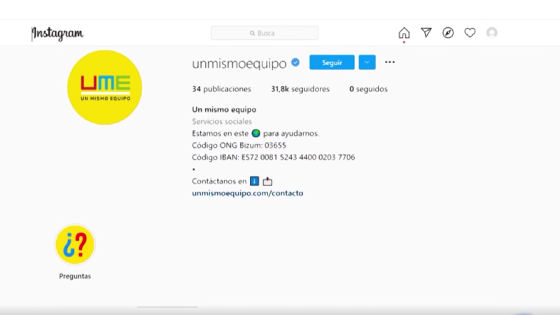 'Un mismo equipo', la ONG que busca trabajo a gente sin recursos a través de las redes sociales
