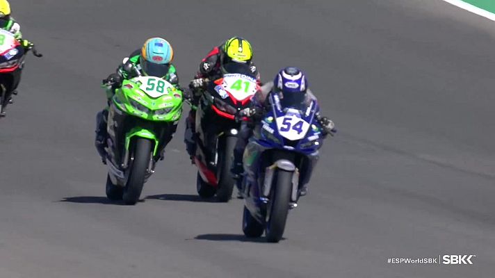 Motociclismo - WSBK Supersport 300. 2ª carrera