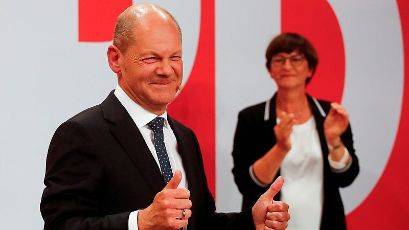 El SPD se impone a la CDU por algo ms de un punto porcentual, segn los resultados provisionales - Ver ahora