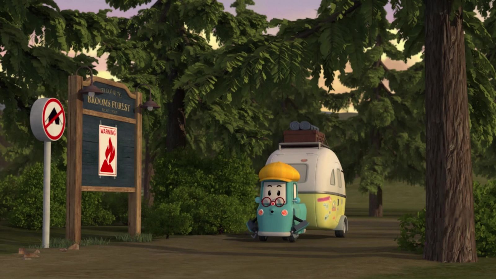 Un visitante en Villaescoba - Robocar Poli | Ver