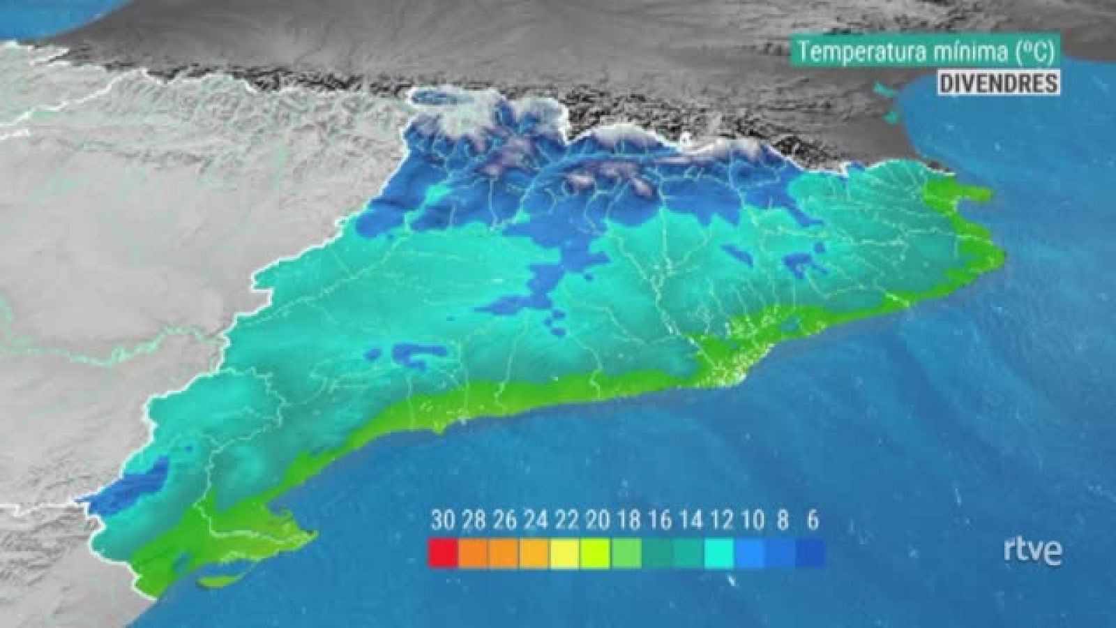 Evolució de les temperatures mínimes (ºC) | Ver