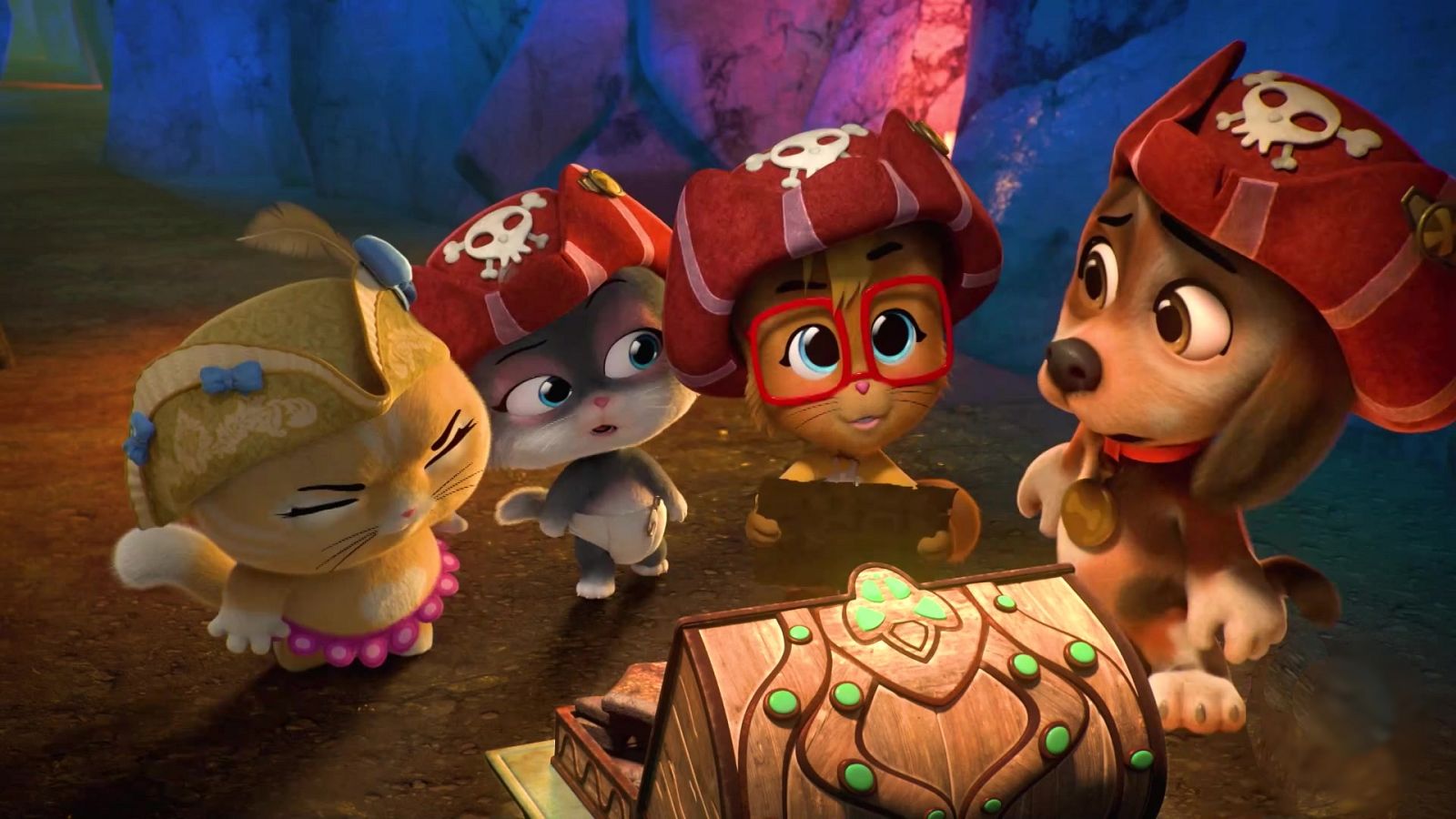 El tesoro de Barbagato - 44 Gatos | Ver