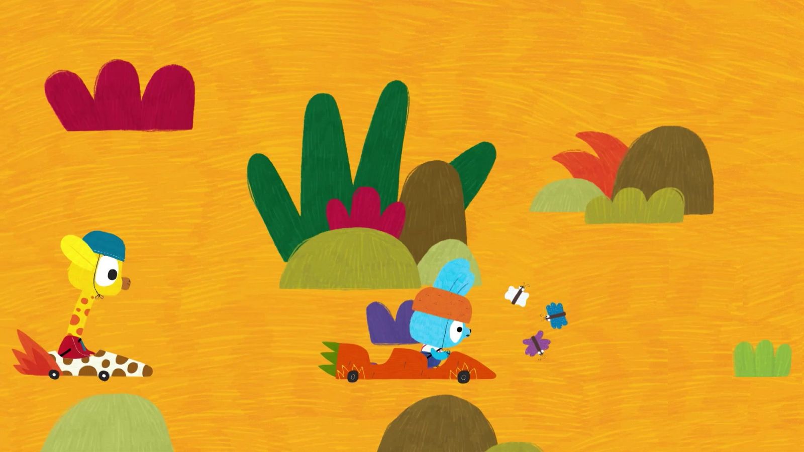 Carrera en la sabana - Brave Bunnies | Ver