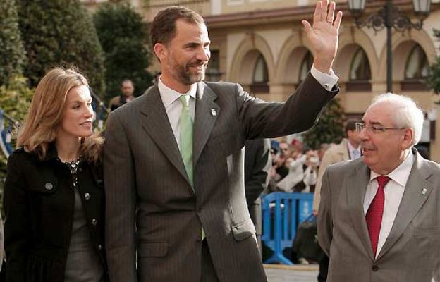 Premios Princesa de Asturias - Los Príncipes llegan a Oviedo