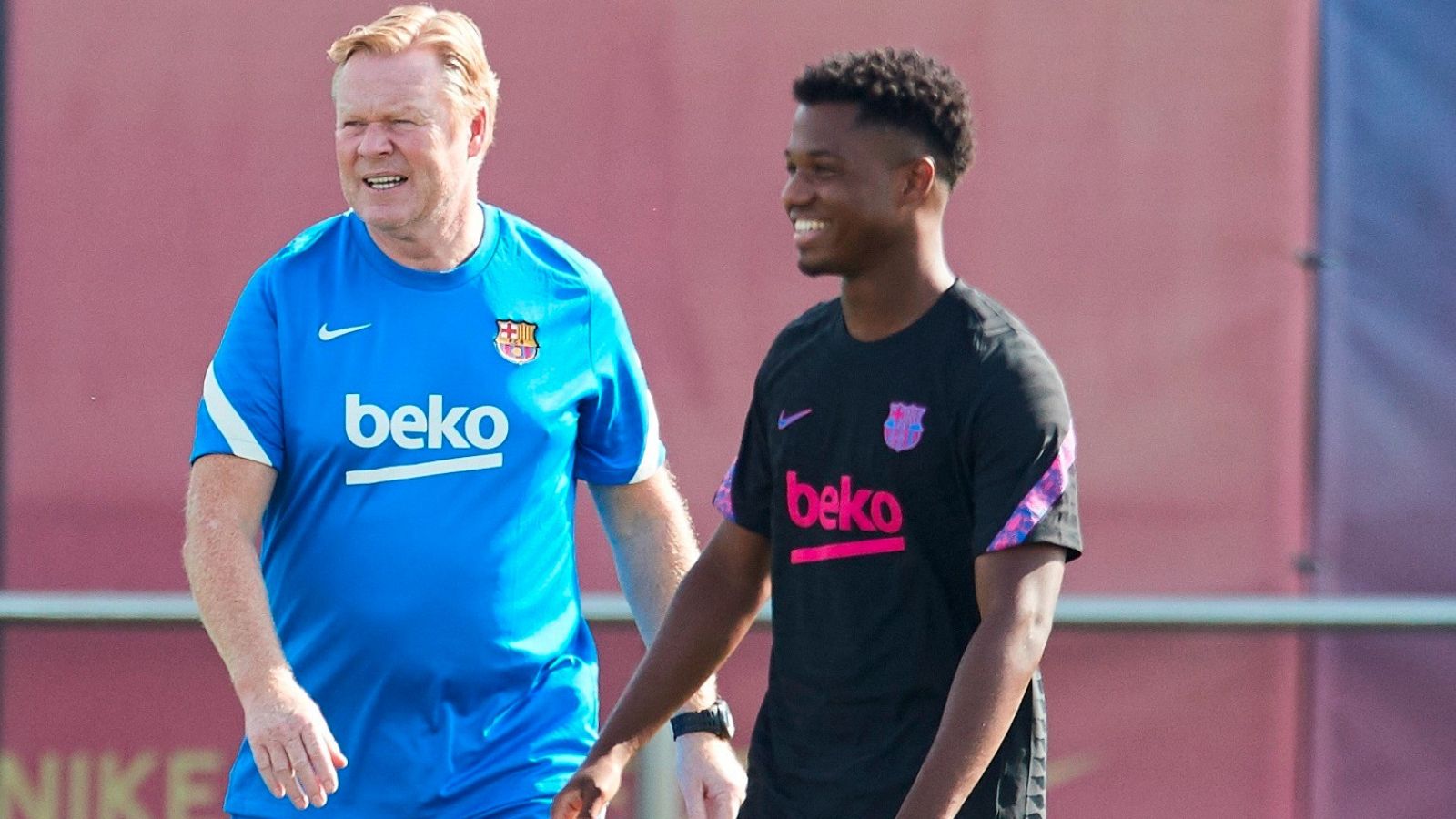 Koeman pide paciencia con Ansu Fati: "Ha jugado 15 minutos" | Ver