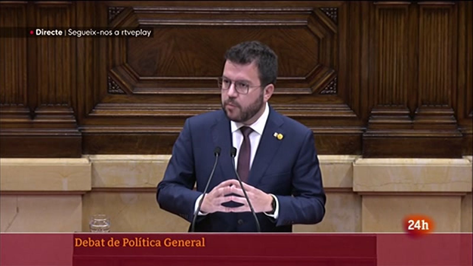 Aragonès insta a "no desaprofitar l'oportunitat històrica" i "no posar traves" al procés de negociació