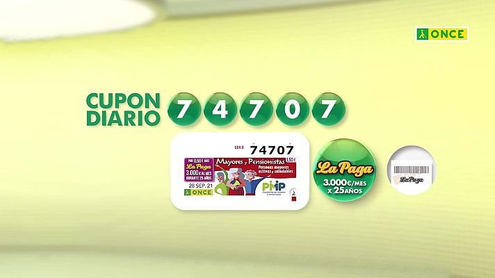 Sorteos ONCE - Sorteo ONCE - 28/09/21