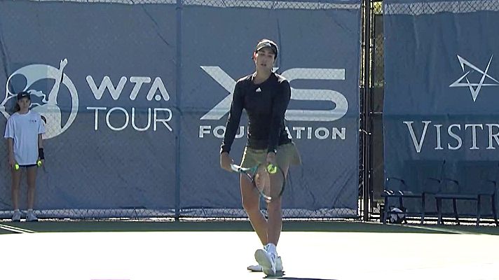 Tenis - WTA Torneo Chicago: A.Li - G. Muguruza