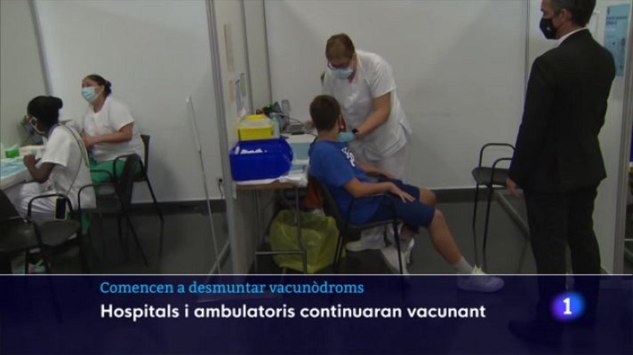  - Salut comença a desmuntar els 'vacunòdroms' i només deixa un terç oberts