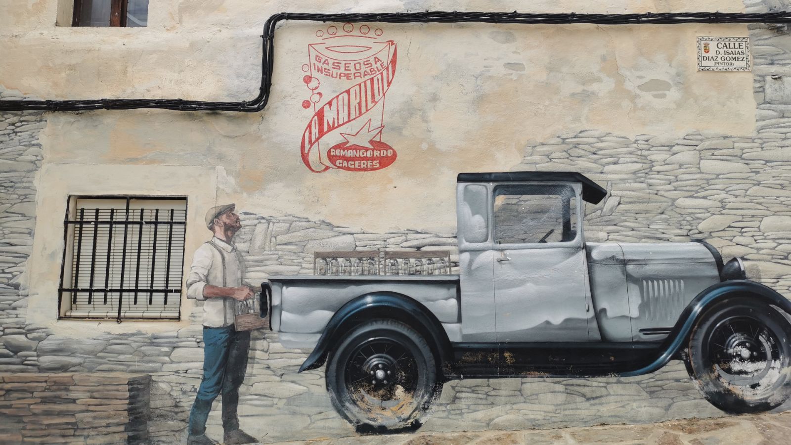 España Directo - Cuando la añoranza se convierte en murales: visitamos Romangordo