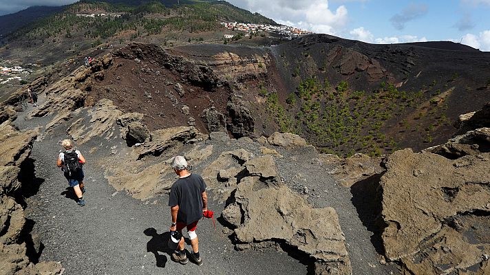 Telediario 2 - Aumentan los terremotos en Fuencaliente, al sur de la isla de La Palma