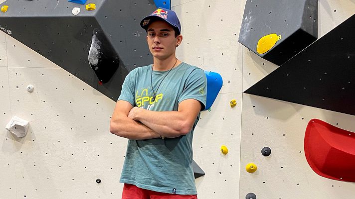 Telediario 2 - La escalada crece en España con Alberto Ginés como principal referente