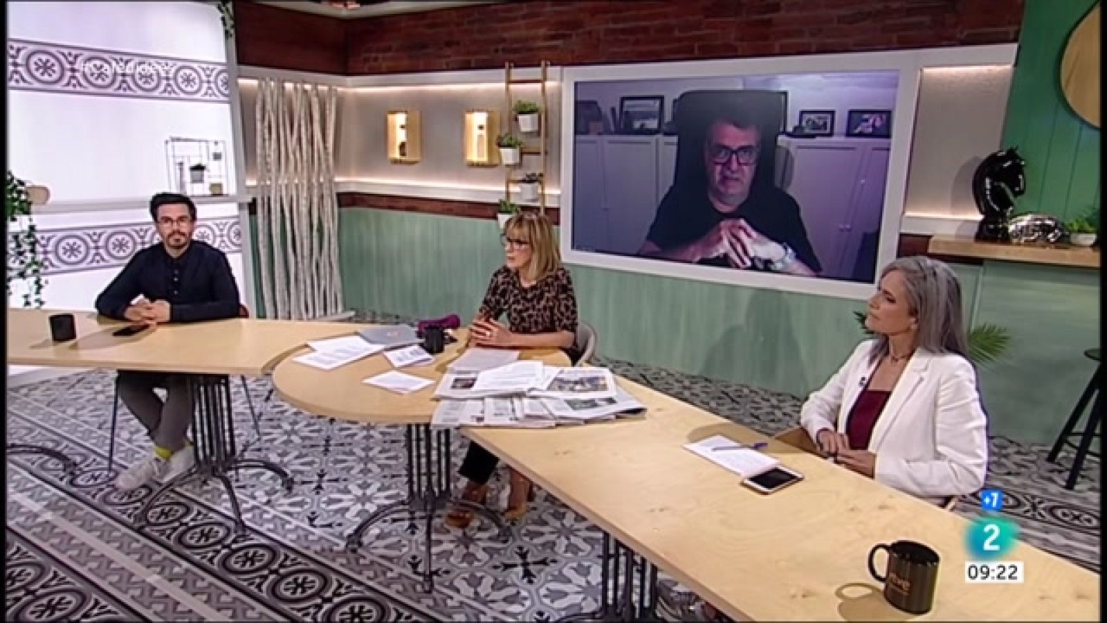 Fernando Sánchez Costa, debat de política general i conseqüències del volcà