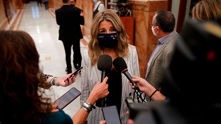 Informativo 24h - Díaz avisa a Unidas Podemos de que su proyecto no va de "partidos" ni "egos" y si hay "ruido" se marchará