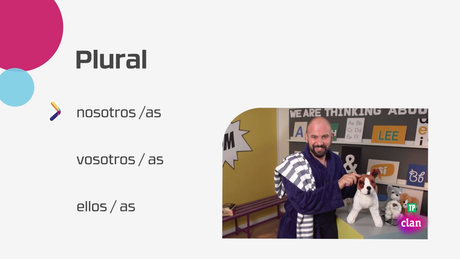 Aprendemos en Clan - LENGUA - Número y persona de los verbos - RTVE.es - Aprendemos en Clan | Ver