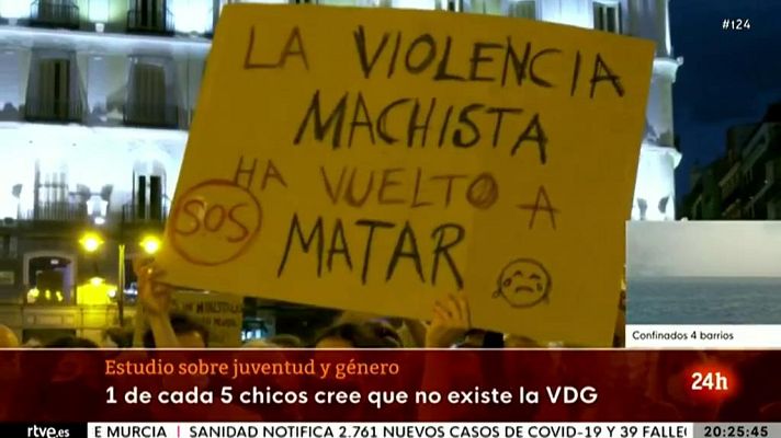 RTVE Igualdad - Uno de cada cinco jóvenes varones cree que la violencia de género no existe