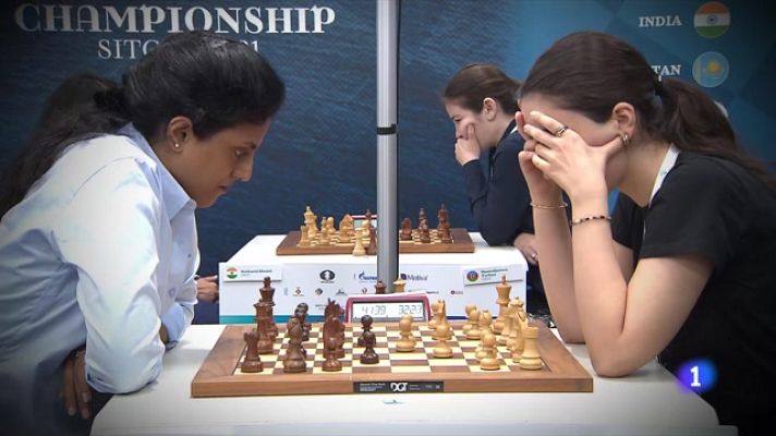 Telediario 1 - El ajedrez femenino, en minoría