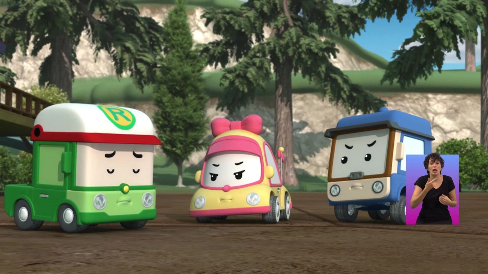 Dibujando líneas - Robocar Poli | Ver