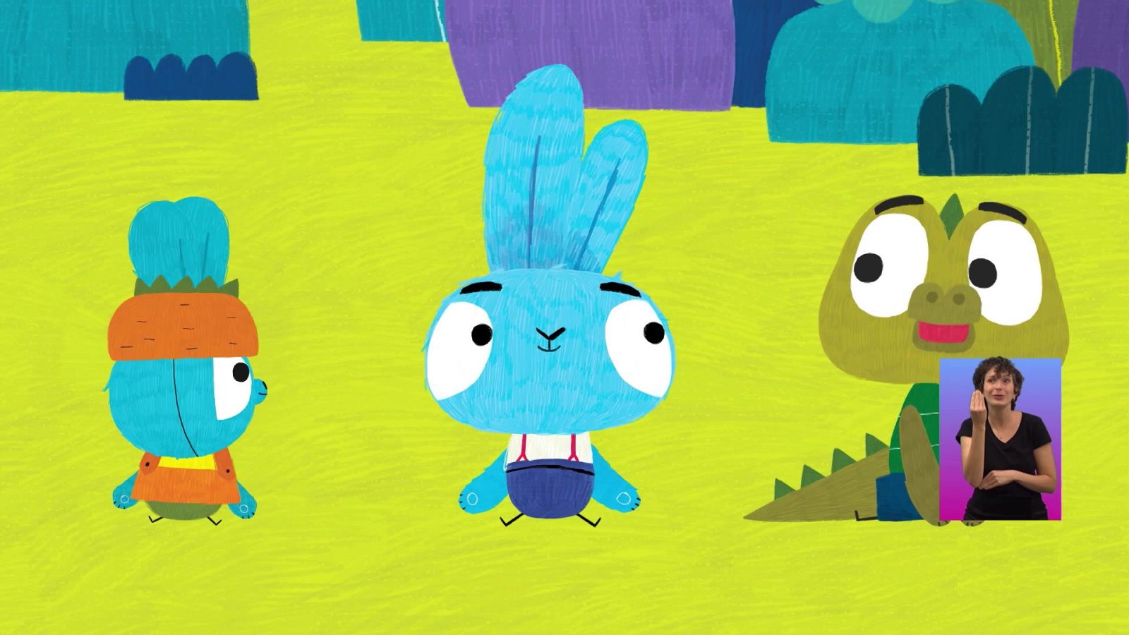 Quietos como estatuas - Brave Bunnies | Ver