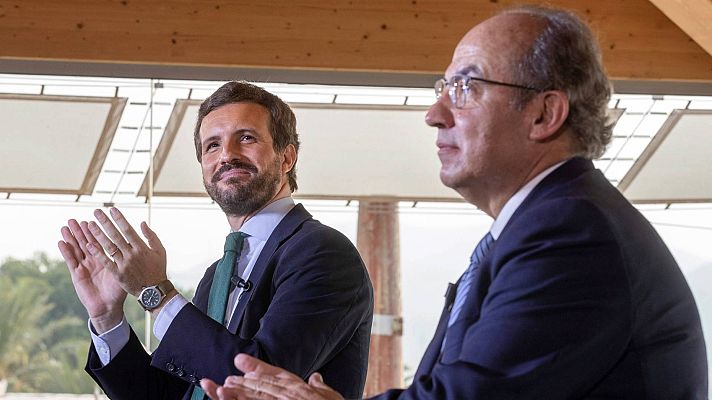 Telediario 1 - La Convención del PP llega a su recta final con el objetivo de impulsar el liderazgo de Casado