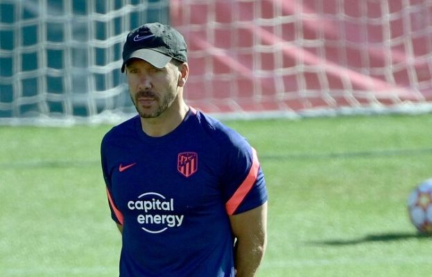 Telediario 1 - Simeone: "El Barça tiene una plantilla con grandes jugadores"