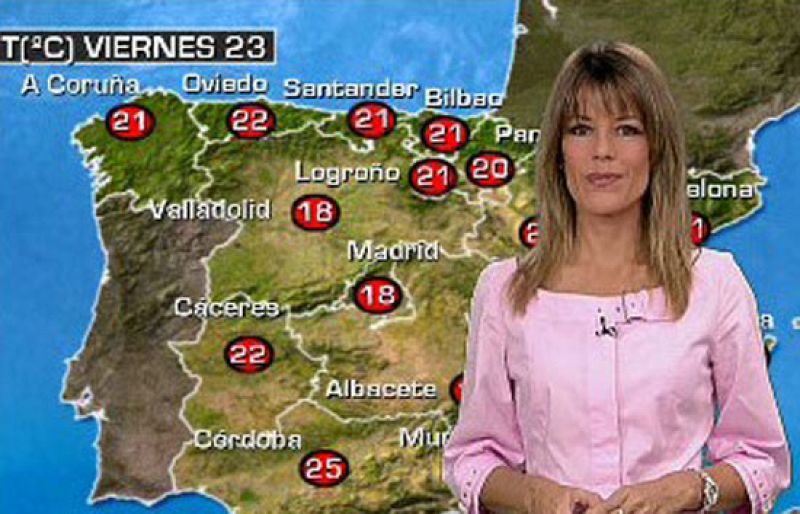 Cielos poco nubosos y temperaturas máximas en moderado ascenso