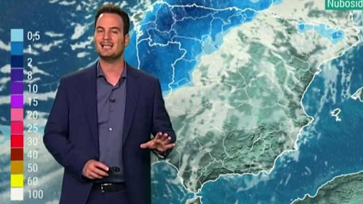 El tiempo - Lluvias fuertes o persistentes y viento en el extremo norte peninsular