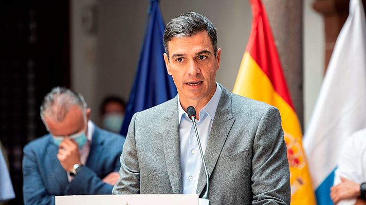 Telediario Fin de Semana - Sánchez anuncia más de 200 millones en ayudas para La Palma