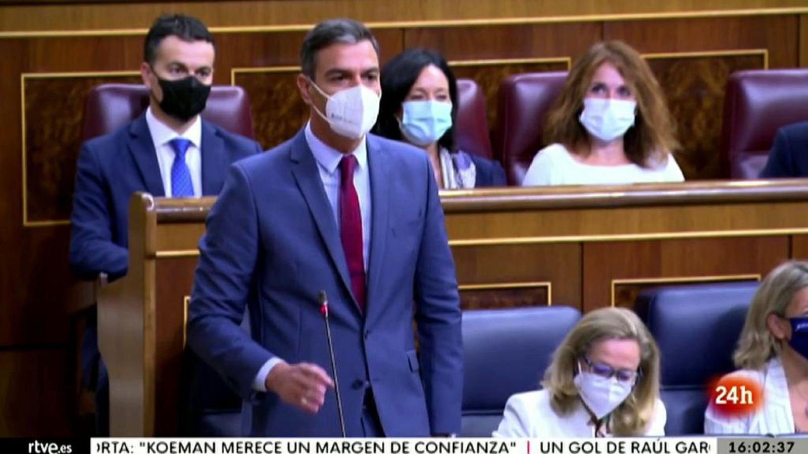 Parlamento - El foco parlamentario - Sesión de control - 02/10/2021