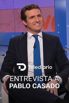 Telediario 2 - Entrevista a Pablo Casado - 04/10/21