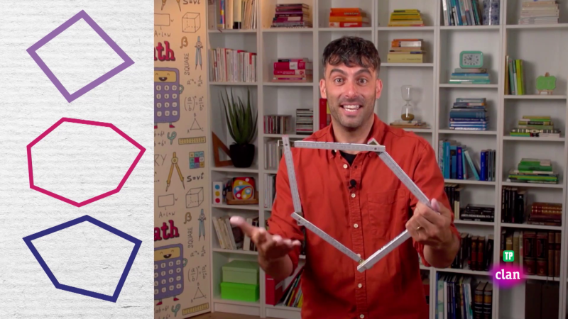 Aprendemos en Clan - MATEMÁTICAS - Polígonos regulares e irregulares - RTVE.es - Aprendemos en Clan | Ver