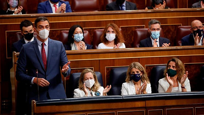 Telediario 2 - La ley de vivienda provoca el desbloqueo en la negociación de los Presupuestos Generales del Estado