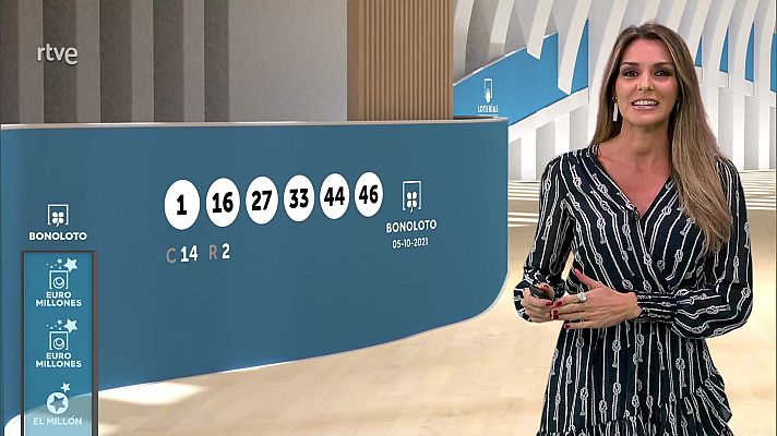 Loterías - Sorteo de la Bonoloto y Euromillones del 05/10/2021