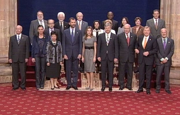 Premios Princesa de Asturias - Recepción del Príncipe de Asturias