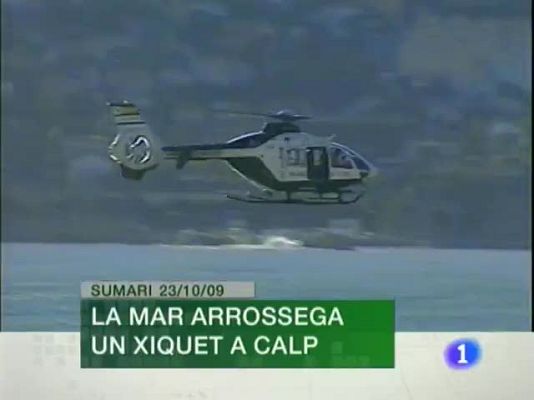 L'informatiu - Comunitat Valenciana - L'informatiu Comunitat Valenciana - 23/10/09