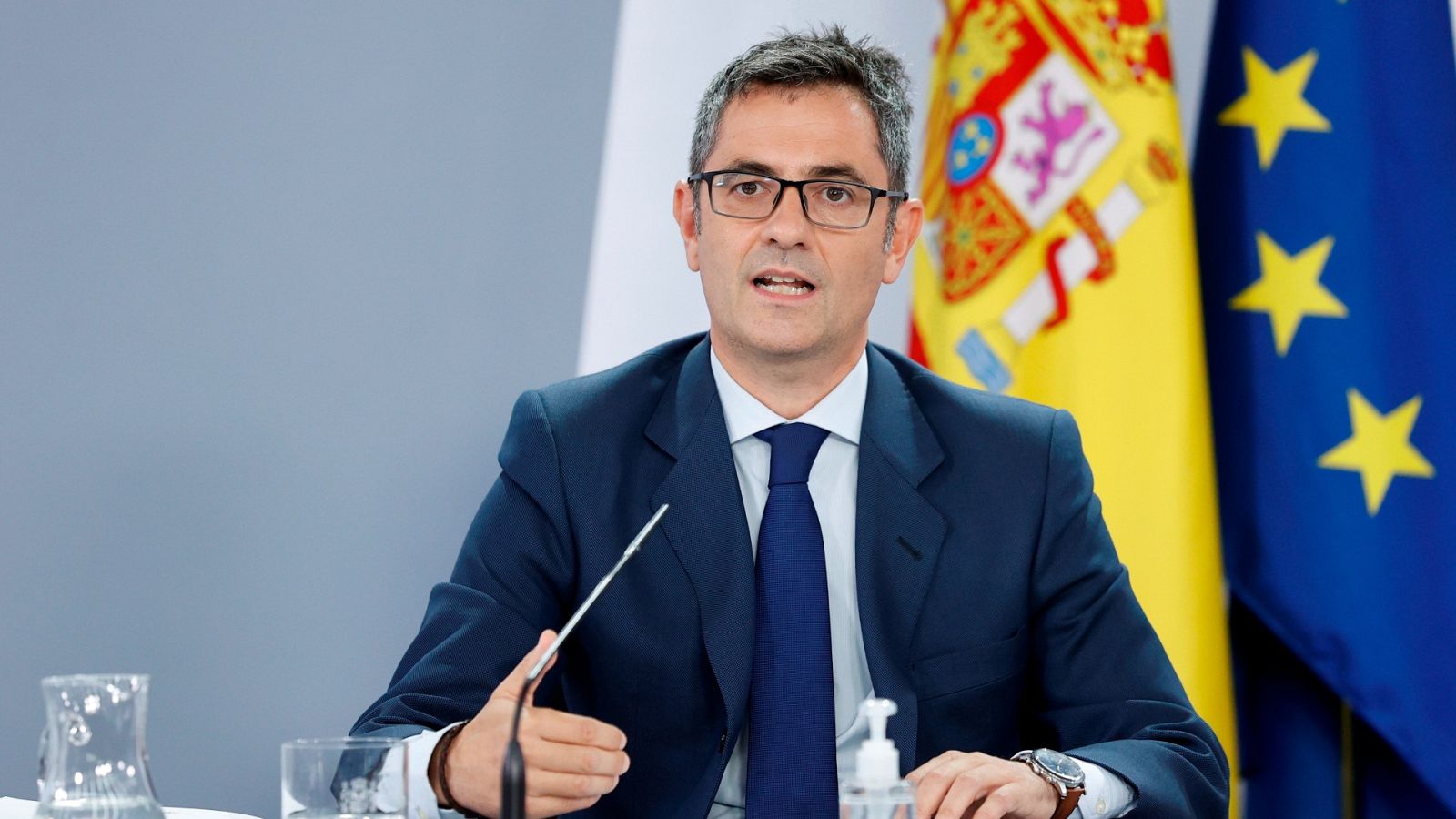 Bolaños insta a comunidades y ayuntamientos del PP a aplicar la ley de vivienda: "Si no lo hacen, perjudican a todos"