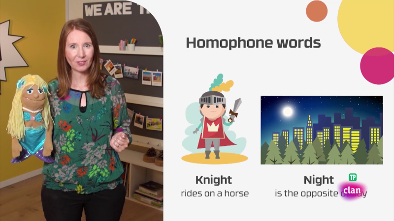 Aprendemos en Clan - INGL�S - Let's  play with words - RTVE.es - Aprendemos en Clan | Ver