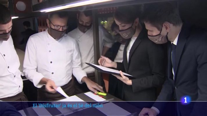 L'Informatiu - El restaurant Disfrutar es consolida com el cinquè millor restaurant del món