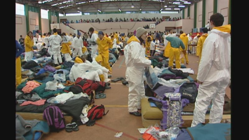 Axuda a La Palma dende Corme