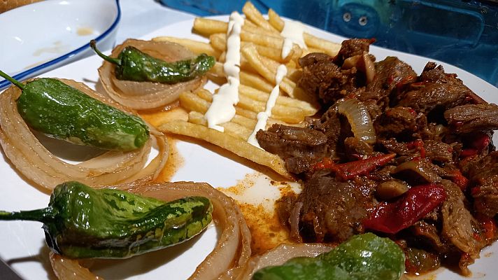 RTVE Cocina - Receta de Sergio Fernández: estofado de ciervo con setas