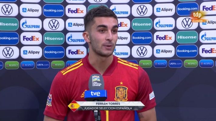 UEFA Nations League - Ferran Torres: "Los resultados llegan"