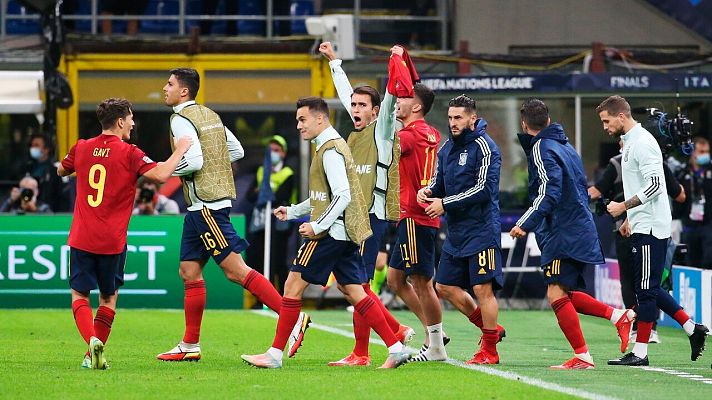 Telediario 1 - España logra una victoria de prestigio ante Italia y Luis Enrique se reafirma