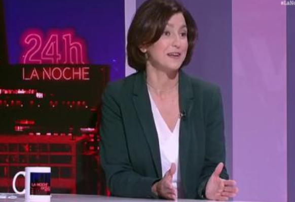 La noche en 24h - Eva Granados, sobre el salto de Carmona a Iberdrola: "No representa ni al socialismo ni a la dirección del PSOE"