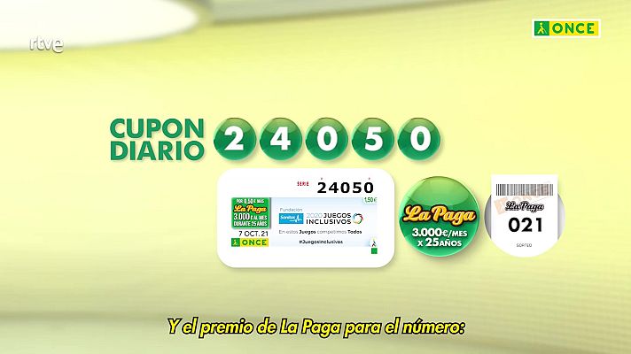 Sorteos ONCE - Sorteo ONCE - 07/10/21